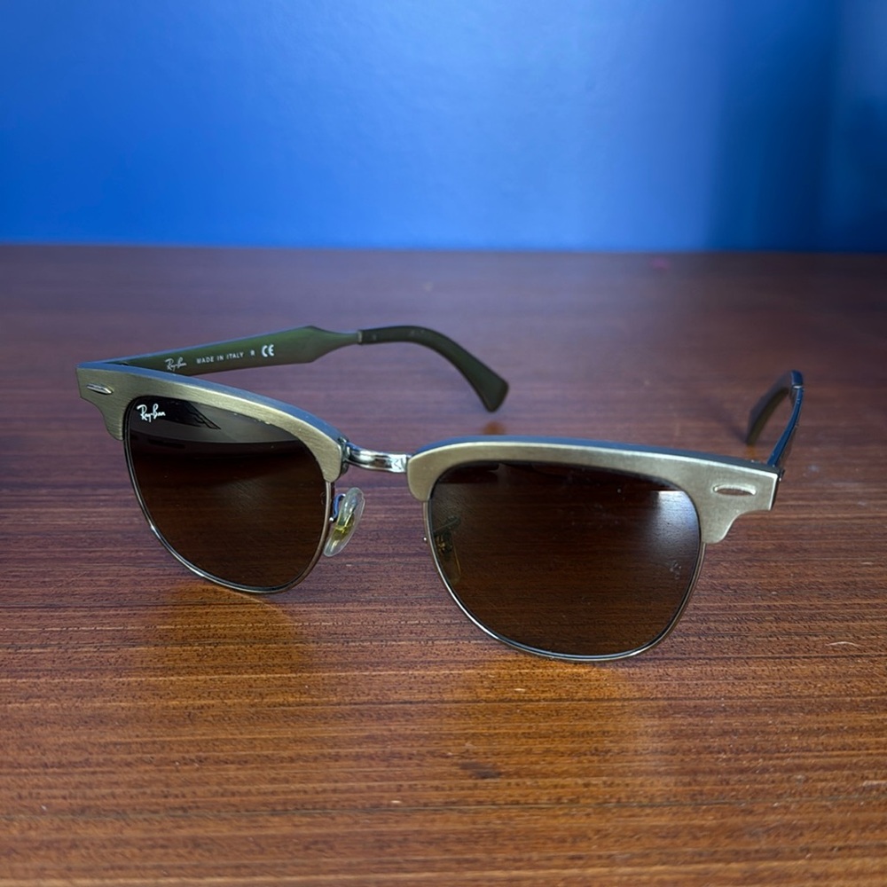 Ray-Ban Clubmaster Aluminum Bronze Copper 3507 139/85 51/21